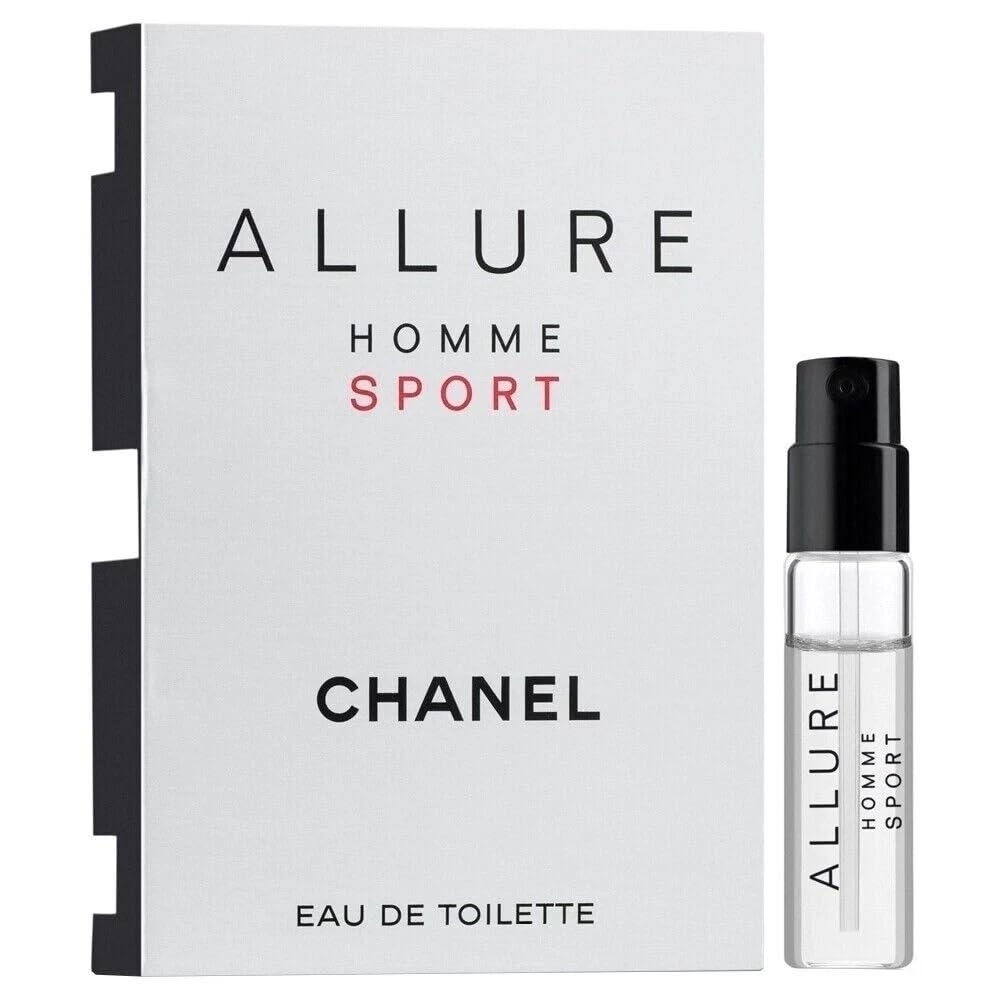 CHANEL Allure Homme Sport travel spray compact luxury scent for gym bag or briefcase.