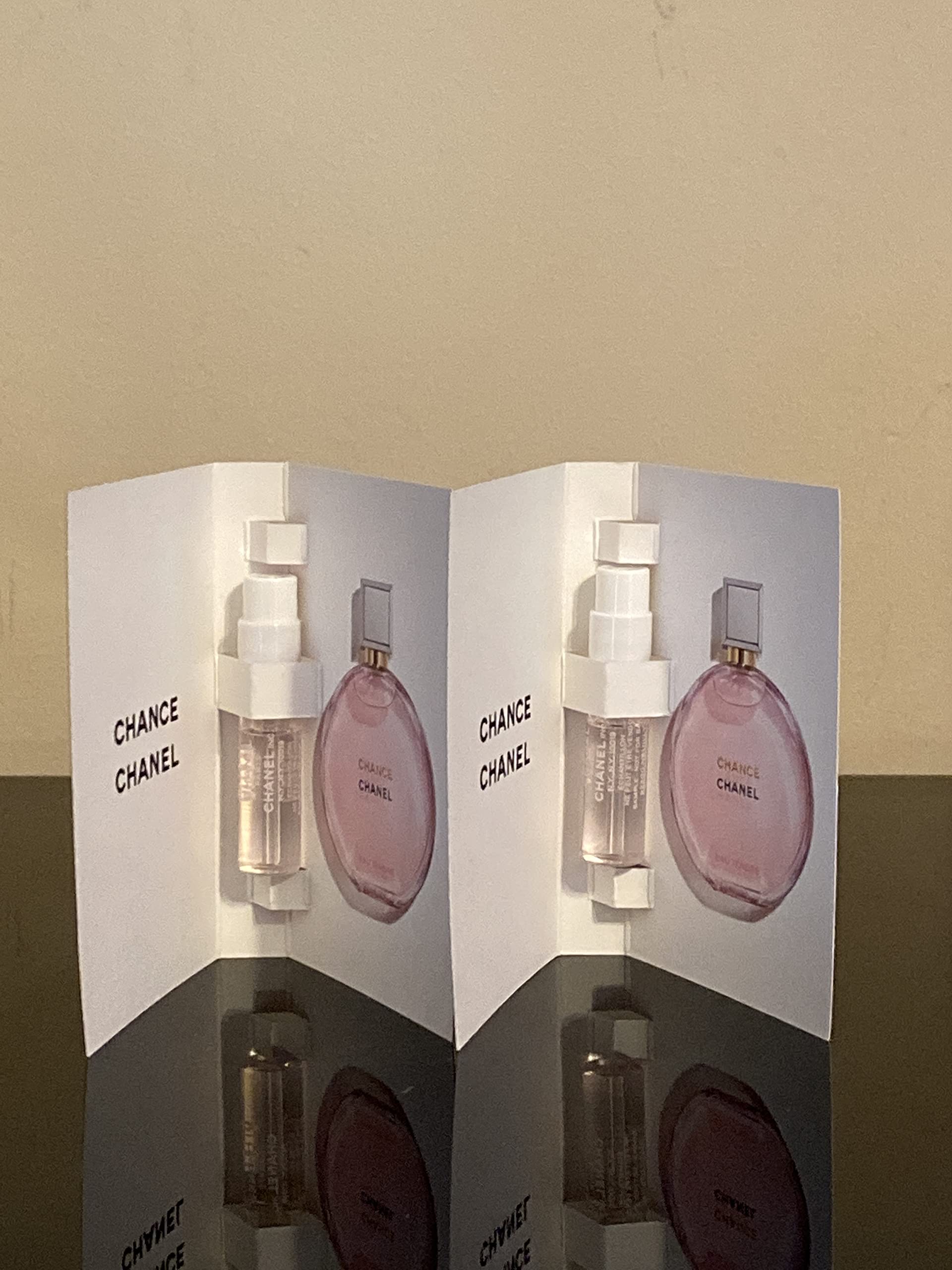 CHANEL Chance Eau Tendre travel vial compact and portable for on the go.