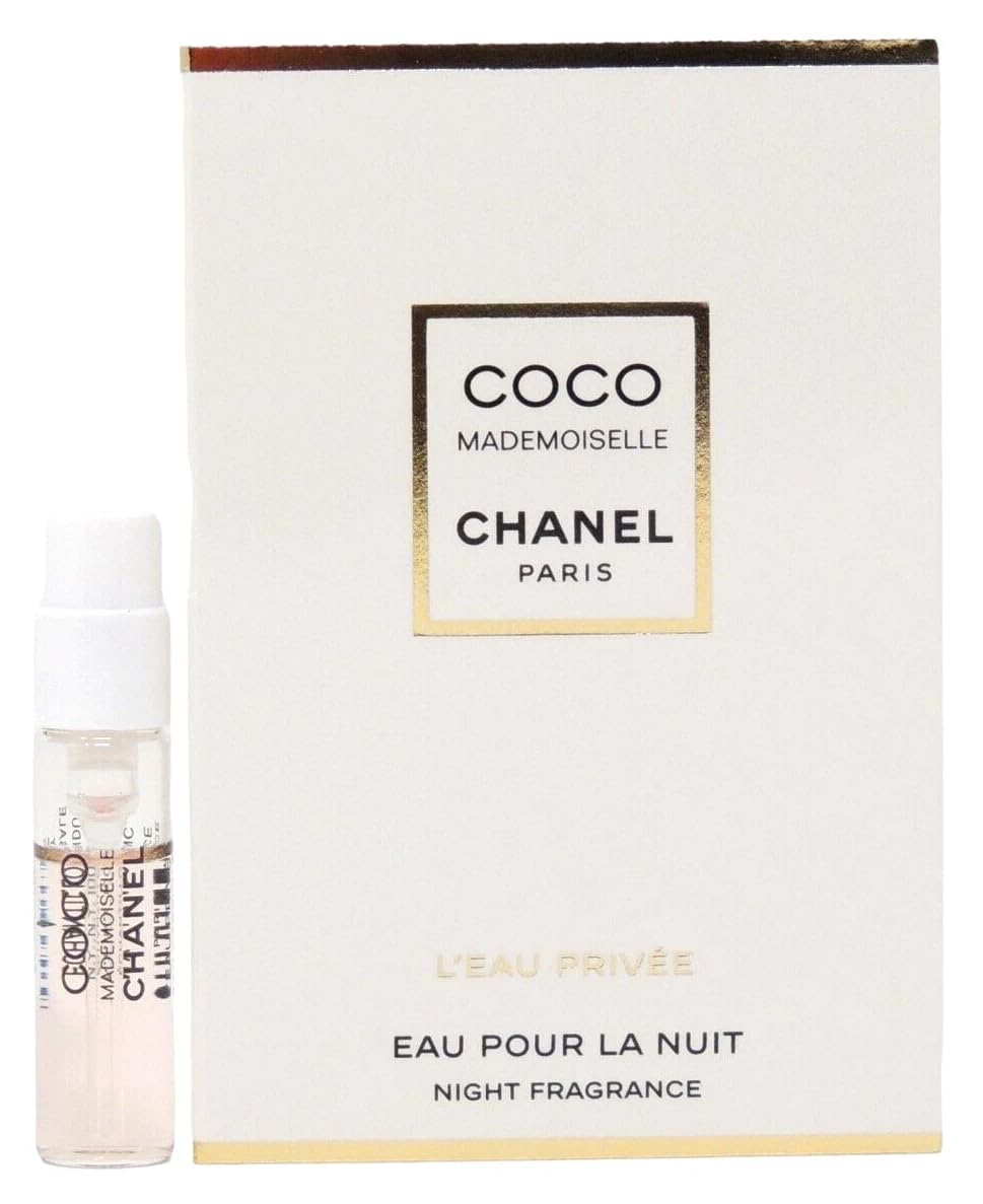 CHANEL Coco Mademoiselle L'Eau Privée Night Spray vial—compact purse fragrance for evenings.