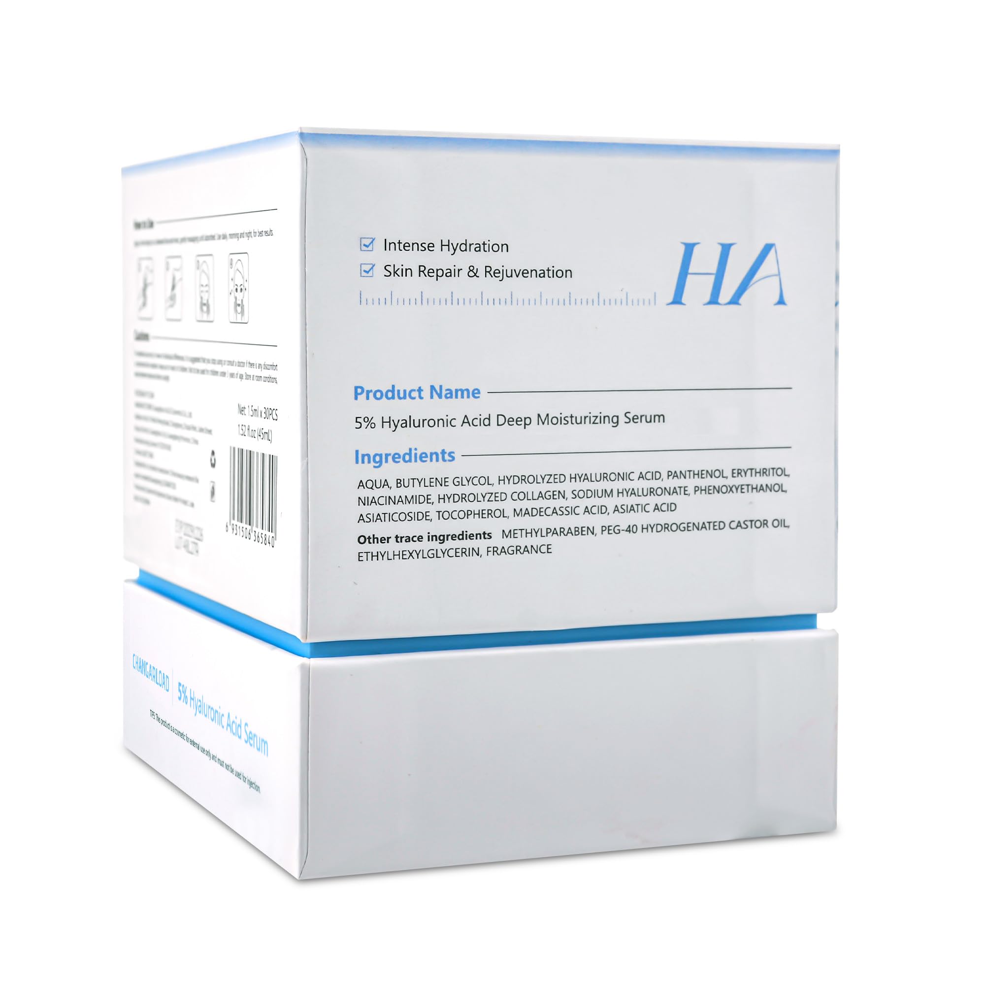 CHANGARLOAD serum viaje-practico para cuidado diario.
