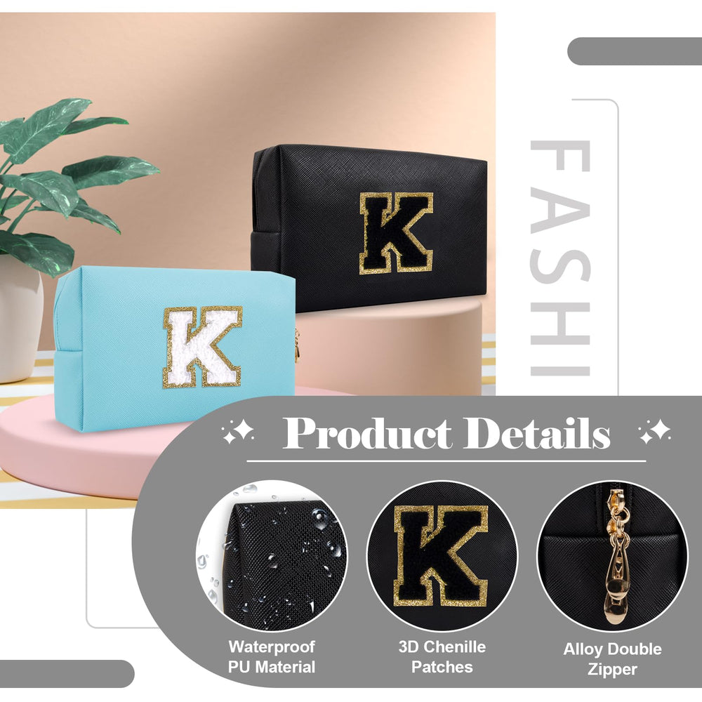 ChaoGreat large-capacity makeup bag fits cosmetics and brushes for travel.