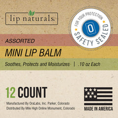 CHAP-ICE Lip Naturals bing cherry mini balm twist shows fruity flavor on the go.