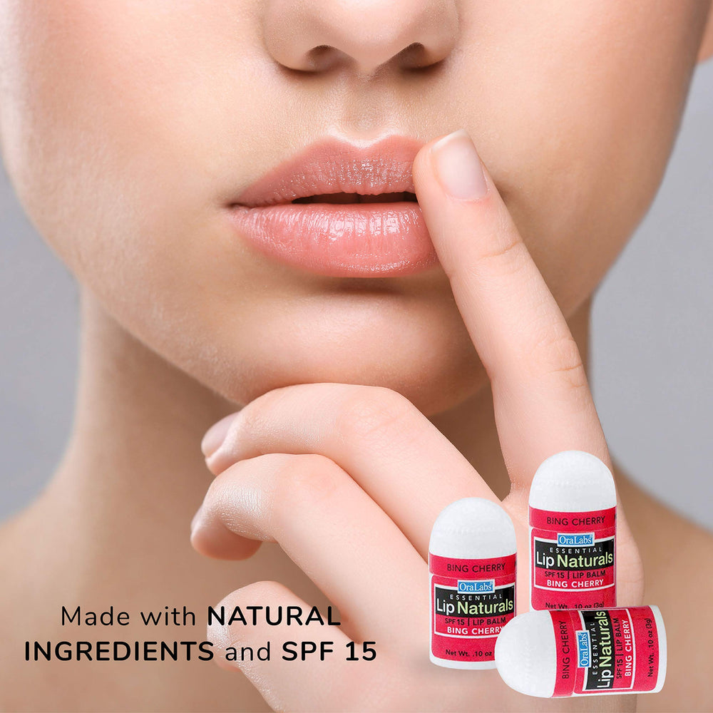 CHAP-ICE Lip Naturals silky balm texture ideal for smooth lips.