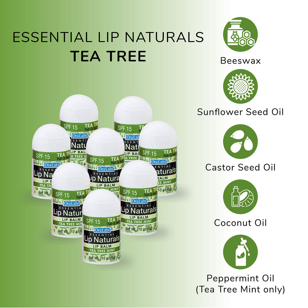CHAP-ICE Lip Naturals SPF 15 badge indicates sun protection for lips.