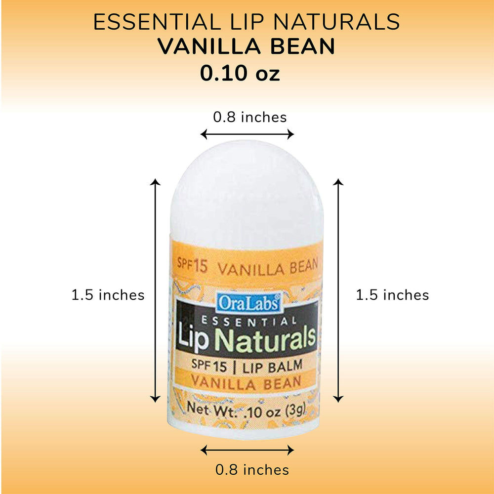CHAP-ICE Lip Naturals tea tree mint mini balm blur highlights refreshing scent and SPF.
