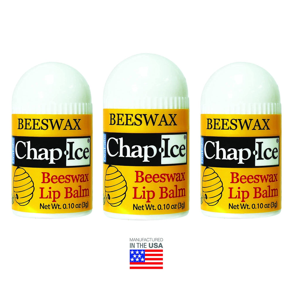 Chap-Ice made in USA label underscores quality lip care you can trust.