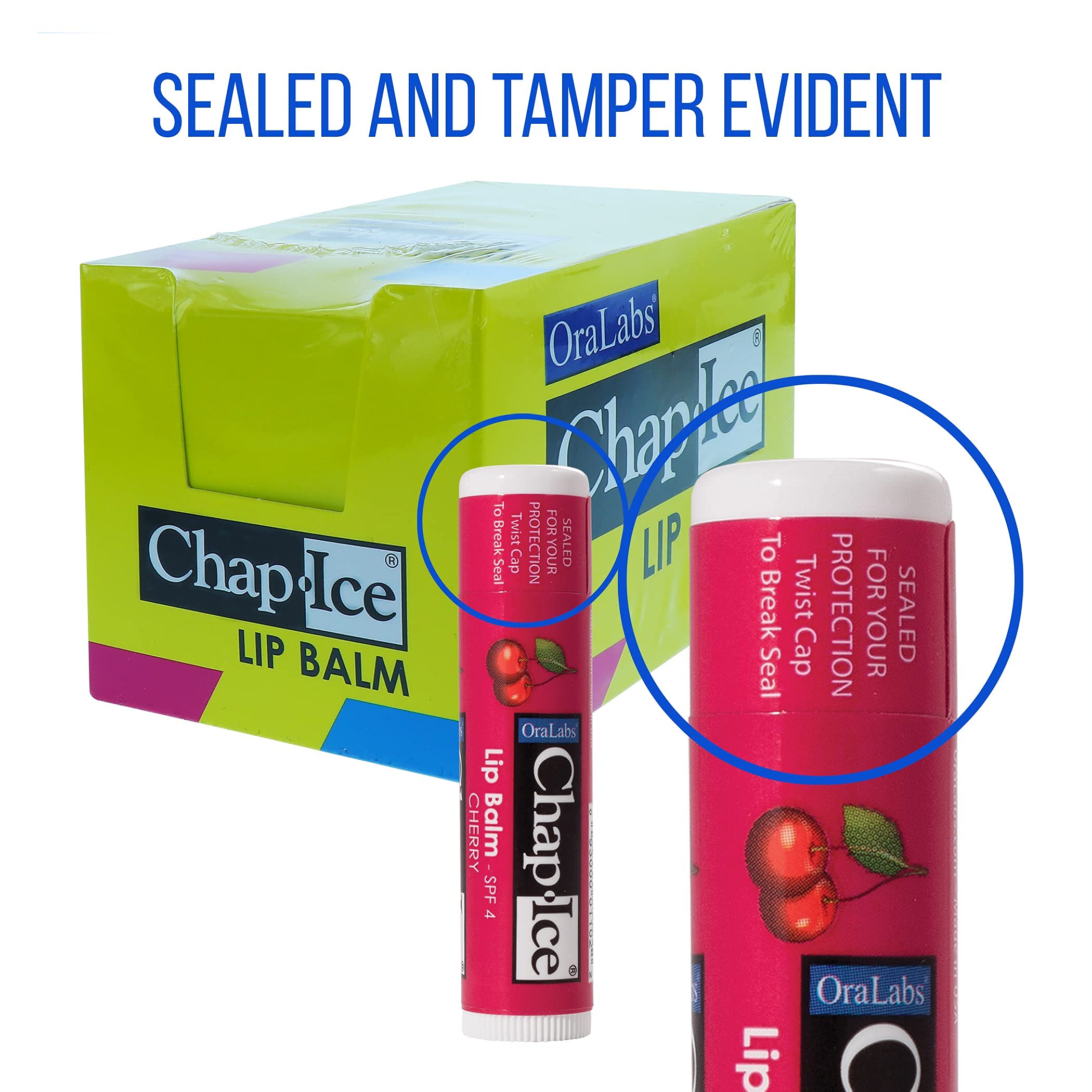Chap-Ice SPF-15 lip protection for daily lip sunscreen use.