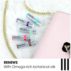ChapStick botanical oils oil-rich formula emphasizes deep moisture for lips