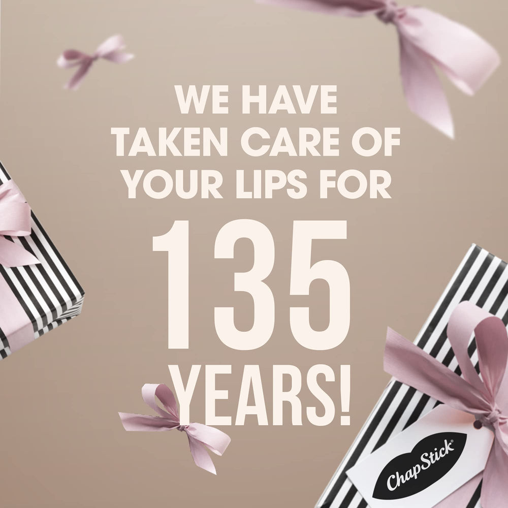 ChapStick Classic Cherry paraben-free label highlights safe formulation