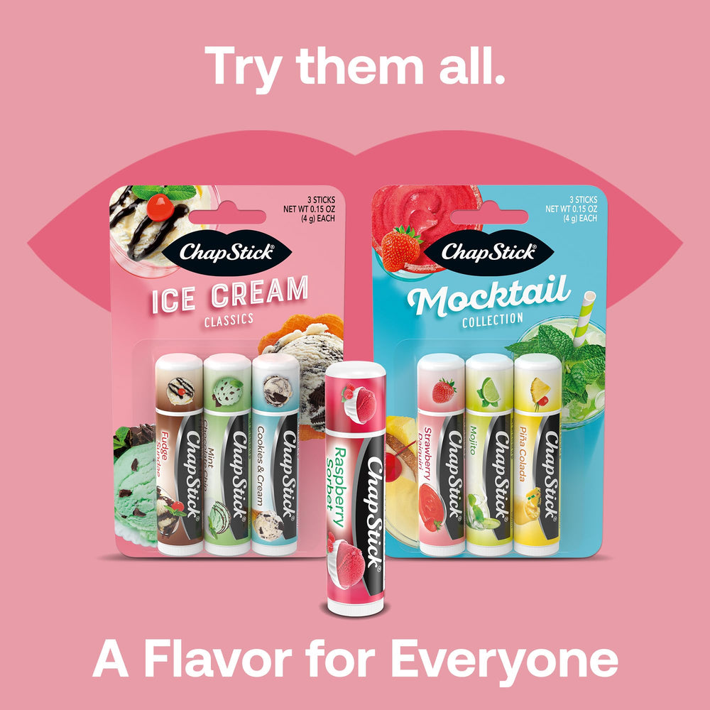 ChapStick Lip Care Bundle smooth glide and moisture.