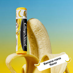 ChapStick Choco-Nana stick delivers chocolate banana scent with lip care.