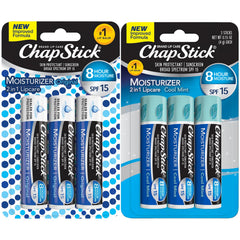 ChapStick Moisturizer 2-in-1 Original tube closeup for daily hydration