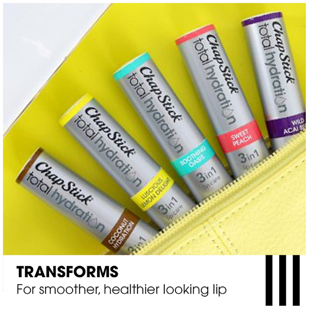ChapStick non-tinted moisturizing balm ready for everyday wear