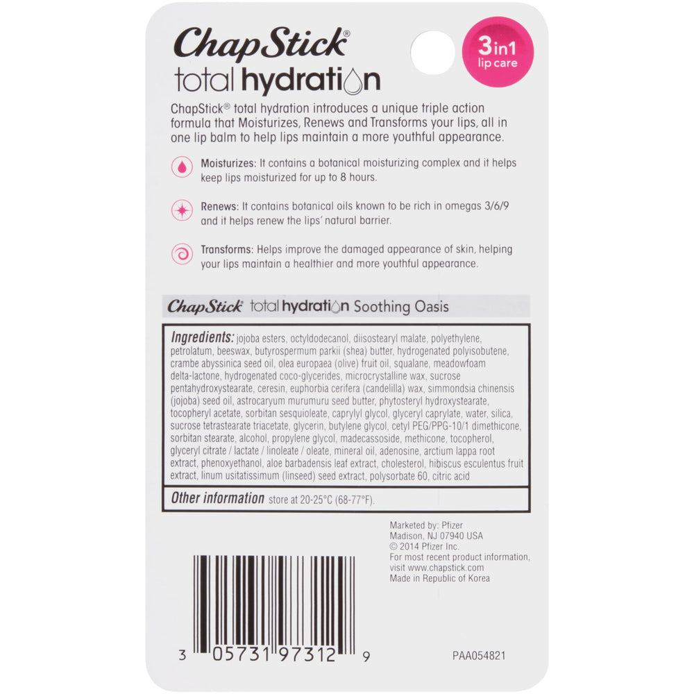 ChapStick portable lip balm tube ideal for purses and desks