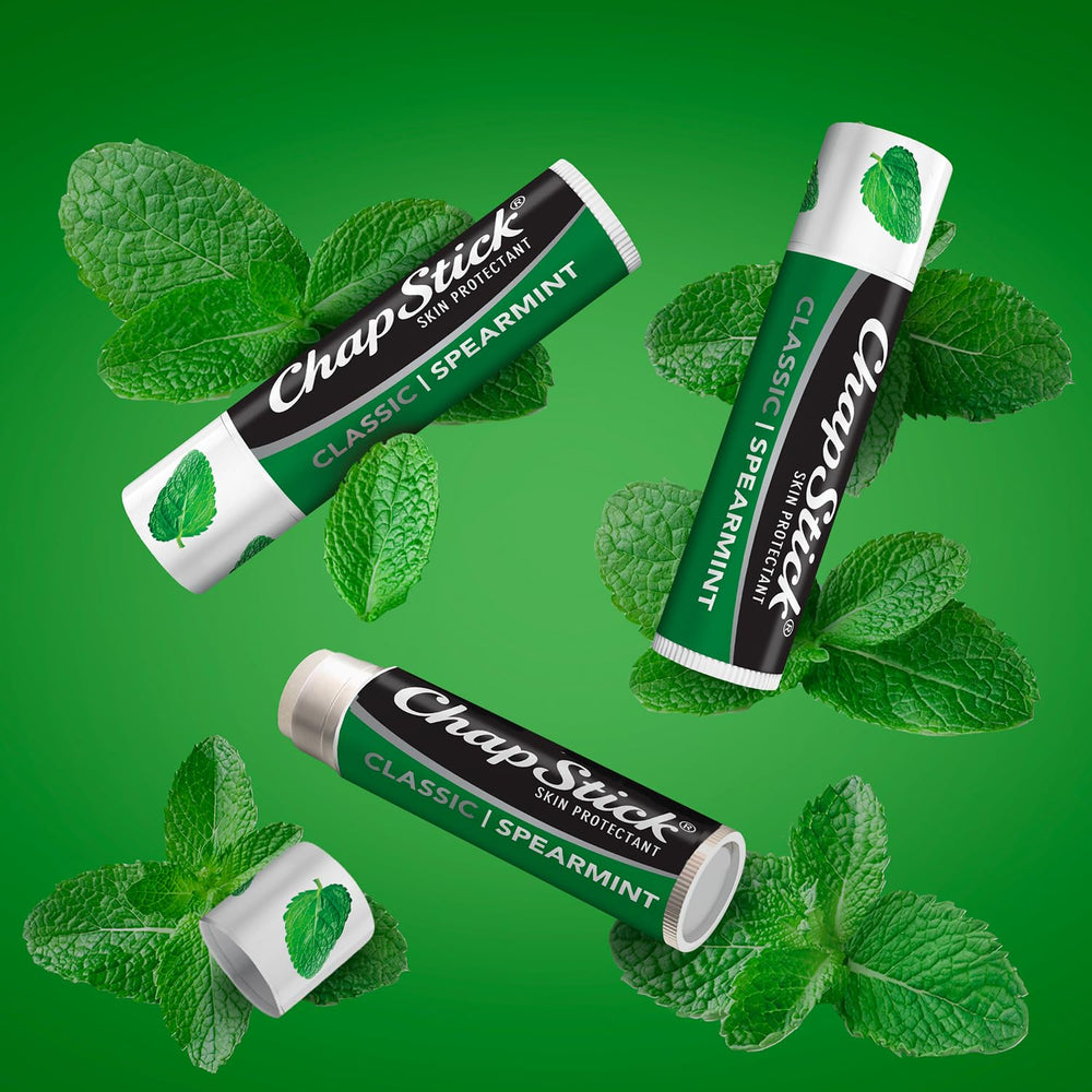 ChapStick lip balm glides on smoothly for comfortable moisture on dry lips.