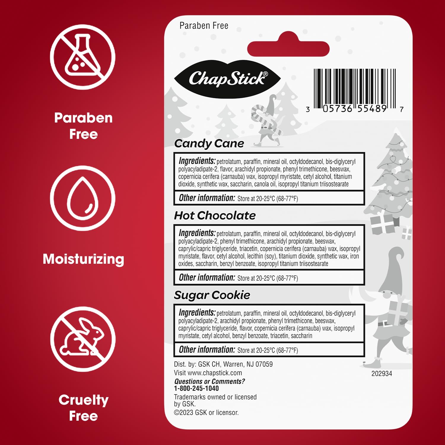 ChapStick Textura hidratante para labios: cuidado diario