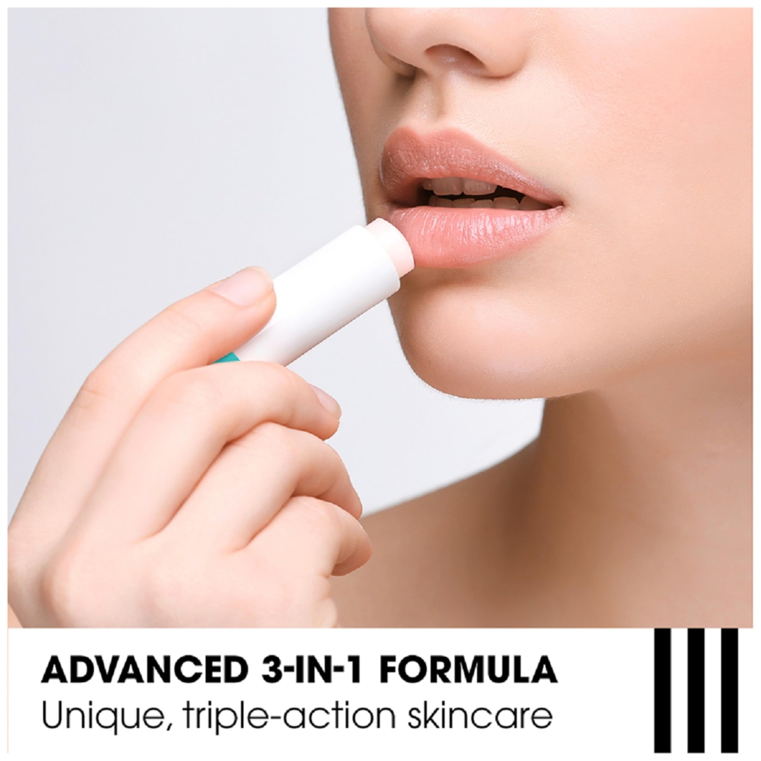 ChapStick soothing oasis application close-up showing smooth lip balm glide