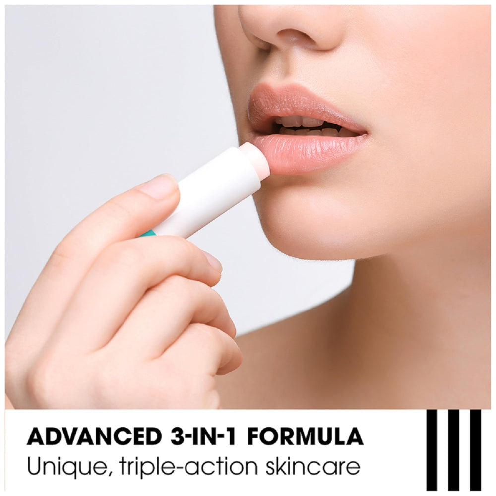 ChapStick soothing oasis application close-up showing smooth lip balm glide