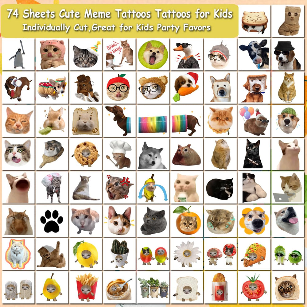 CHARLENT individually wrapped tattoo sheets for easy sharing at birthdays and events.