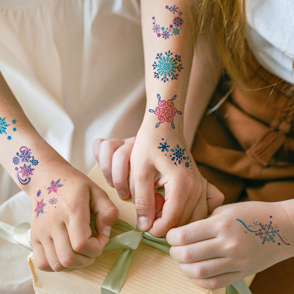 CHARLENT removable tattoos wash off easily with soap or olive oil.