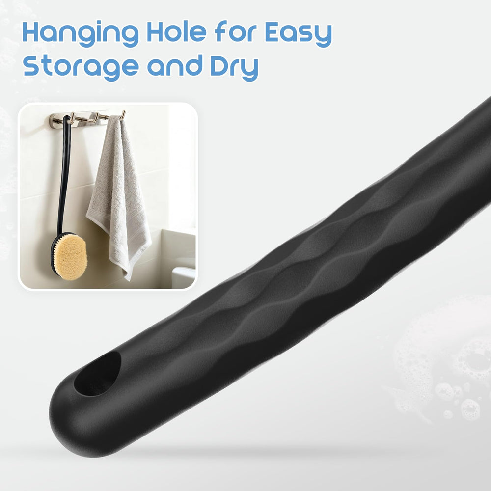 Charlie & Mollie hanging hole promotes air-drying for longer life