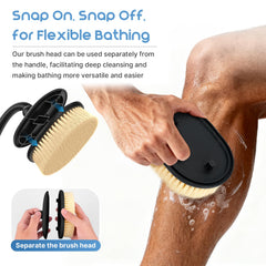 Charlie & Mollie silicone head delivers gentle back massage