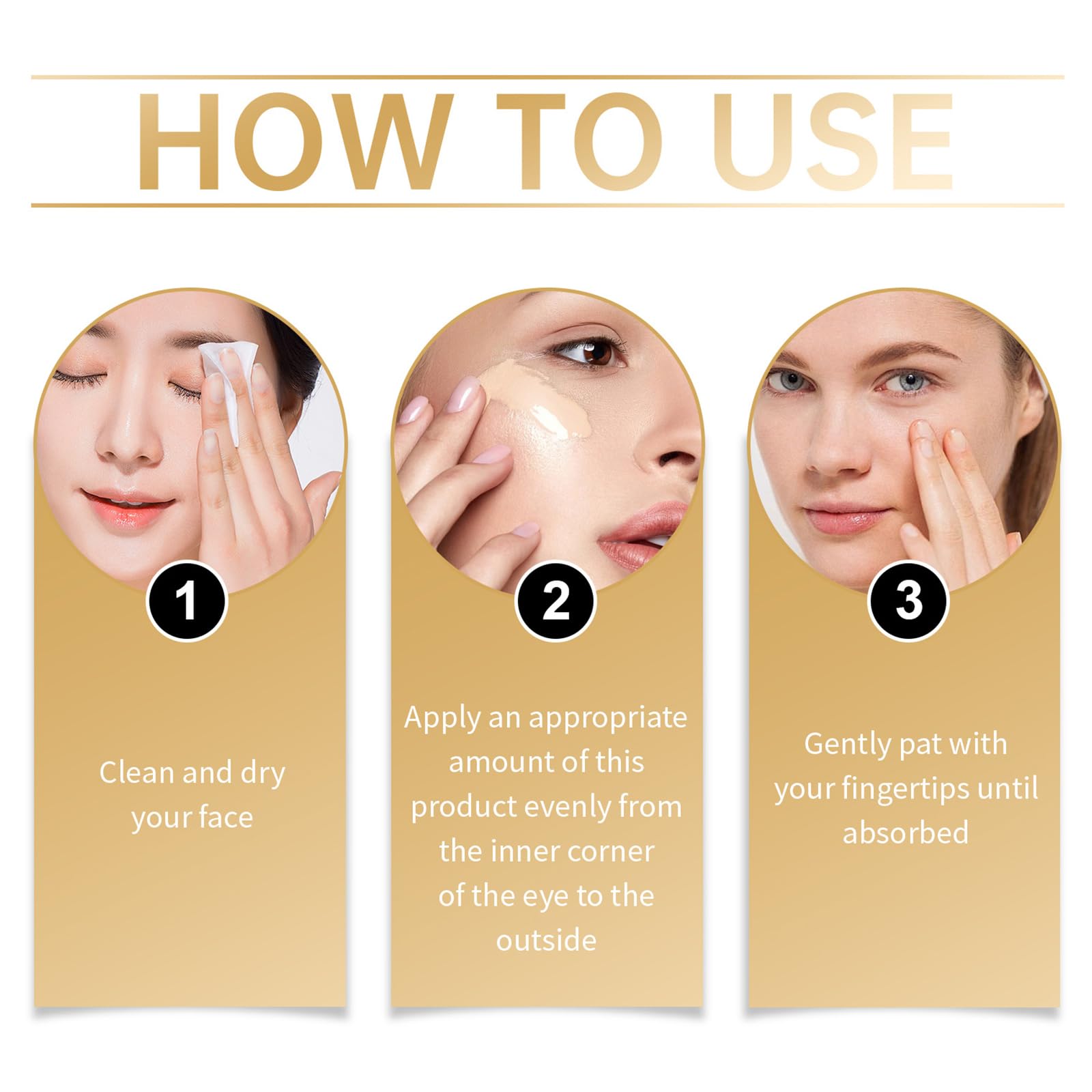 Charm Kiss Eye Corrector tinted eye cream close-up highlights lightweight coverage