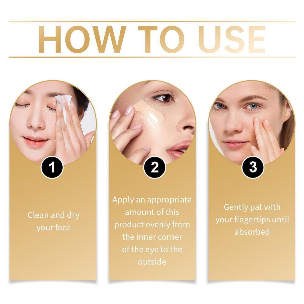 Charm Kiss Eye Corrector tinted eye cream close-up highlights lightweight coverage