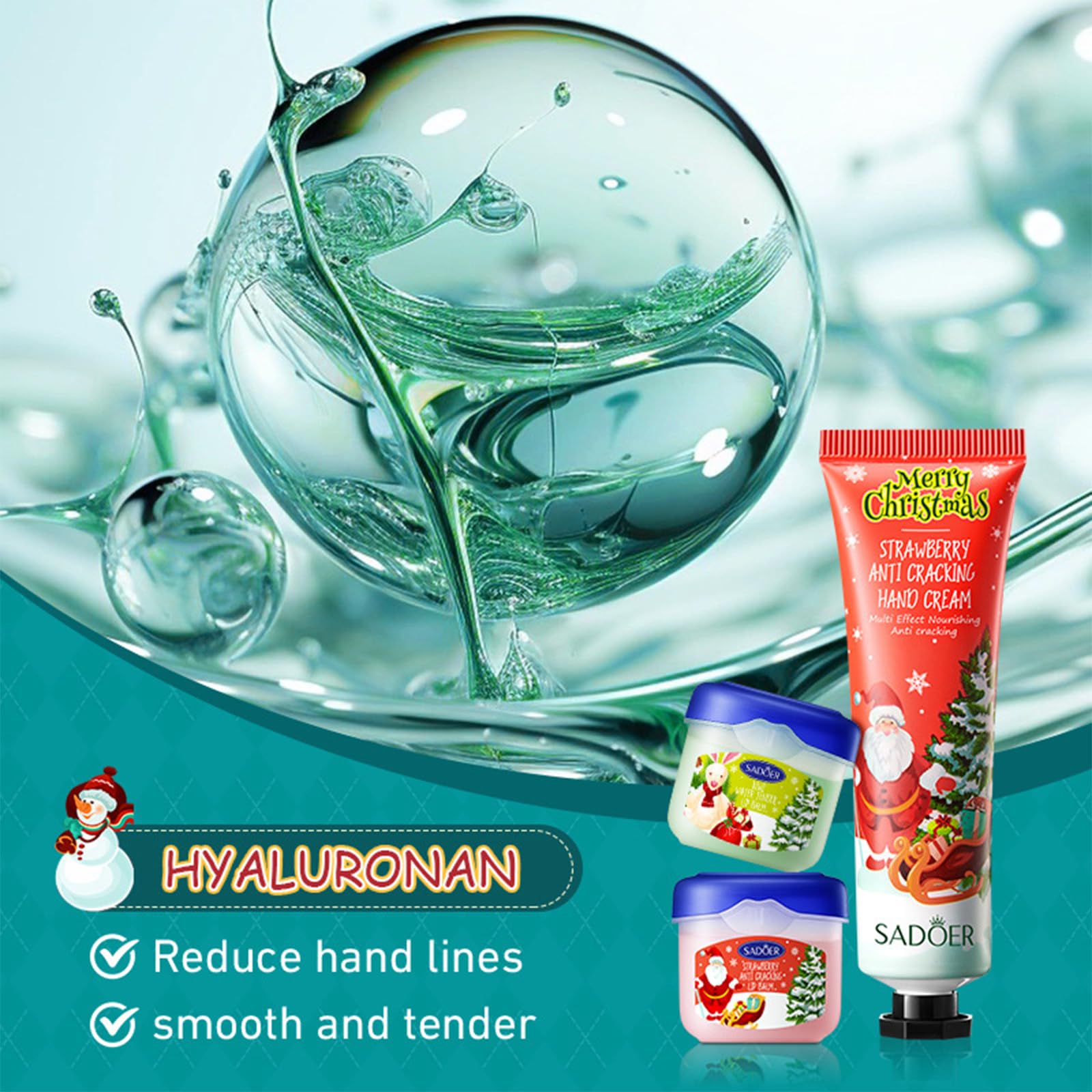 Charm Kiss hand cream milk-scent close-up indicates daily nourishing formula