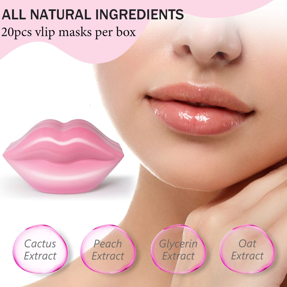 Charm Kiss lip mask application sheets enable easy, quick lip care.