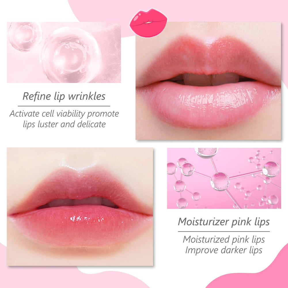 Charm Kiss lip mask moisturized lips glow with soft, comfortable feel.
