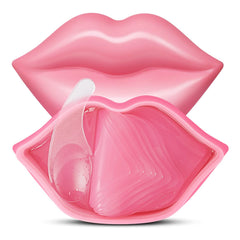 Charm Kiss lip mask pink packaging highlights portable design for on-the-go moisture.