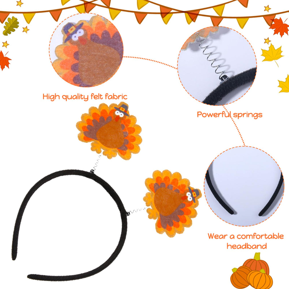 CHARMARK Turkey headband closeup fabric texture for comfortable wear.