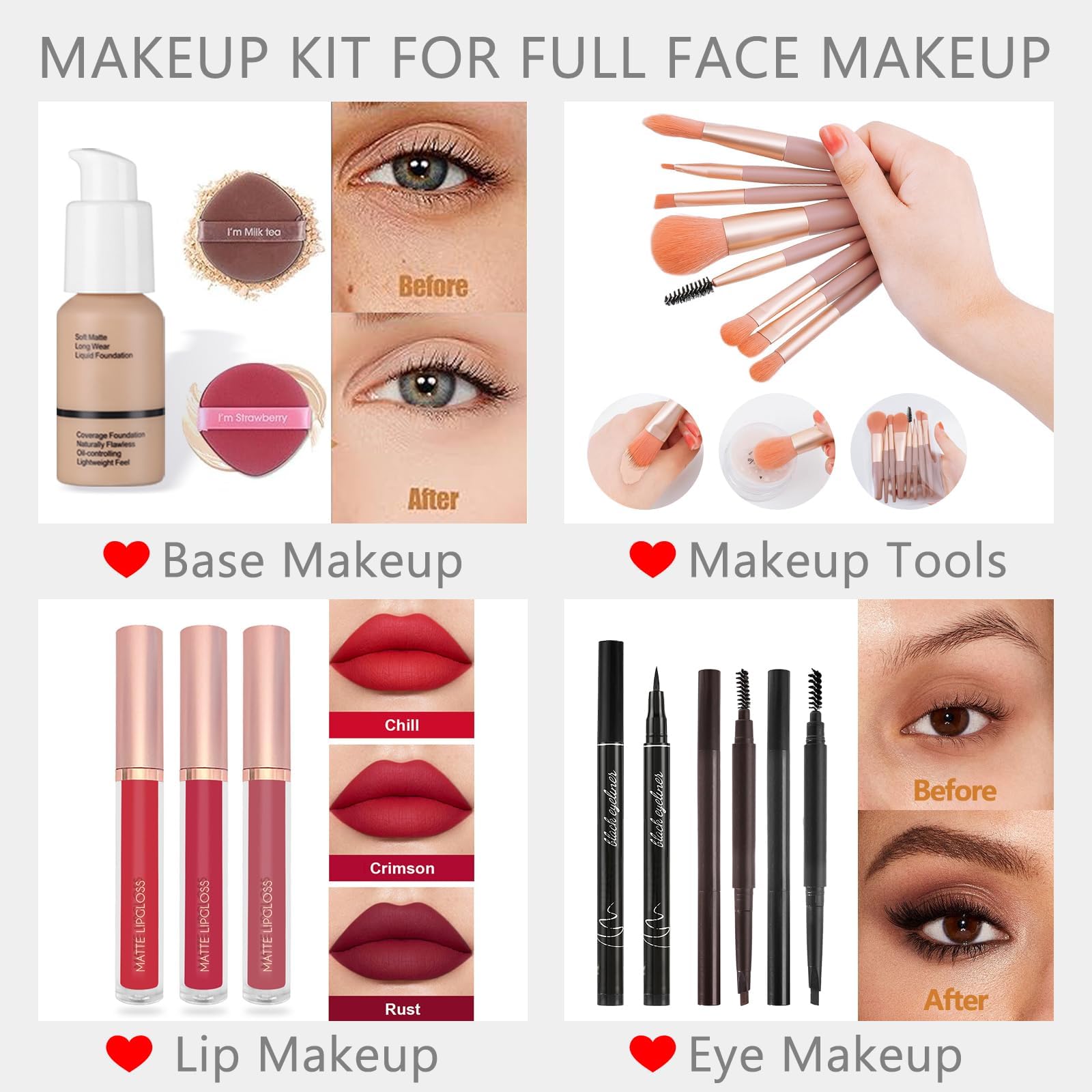 Charmcode blush and highlighter collection offers luminous, blendable textures