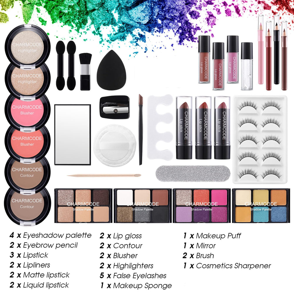 CHARMCODE eyeshadow-palette close-up with versatile shades for day-to-night looks