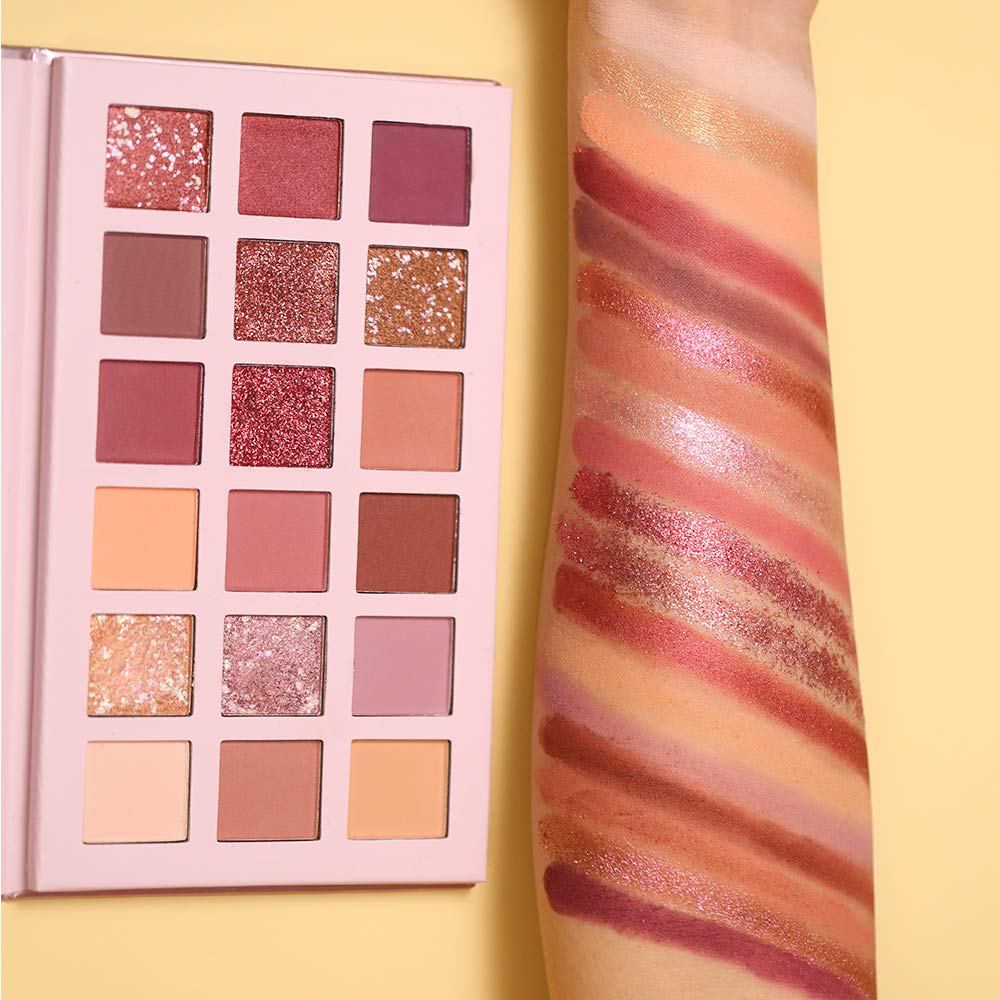 CHARMCODE Eyeshadow set demonstrates versatile looks for day to night.