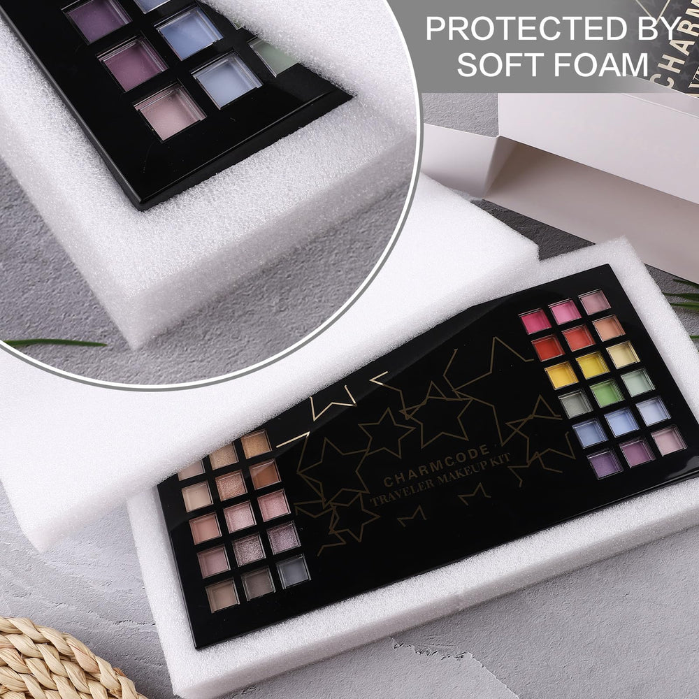 Charmcode makeup kit includes eyeliner and brow pencils for defined eye shapes.