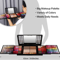 Charmcode makeup kit lip gloss variety adds glossy finish and color choices for any moment.