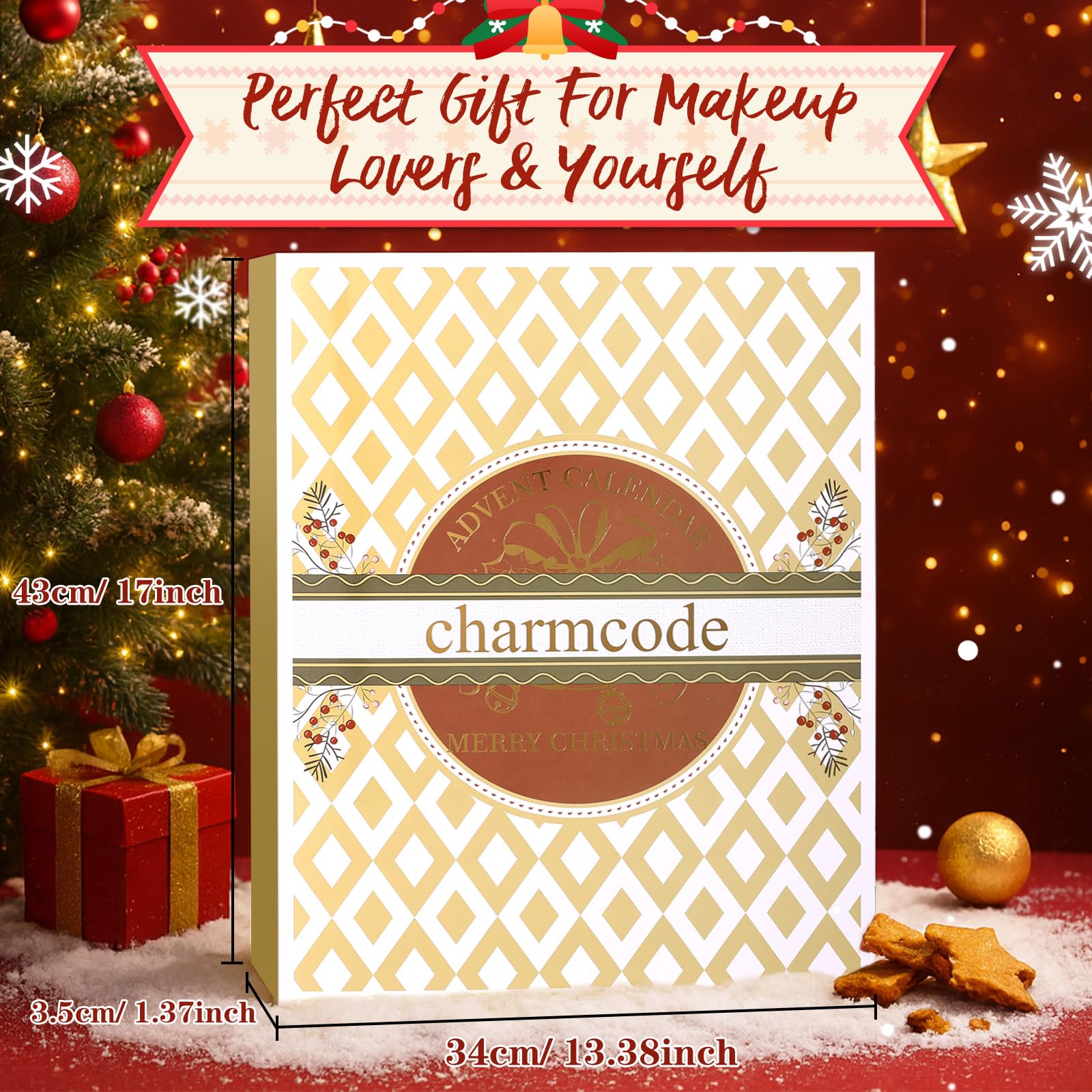 CHARMCODE mascara-eyebrow-kit closeup for effortless definition.