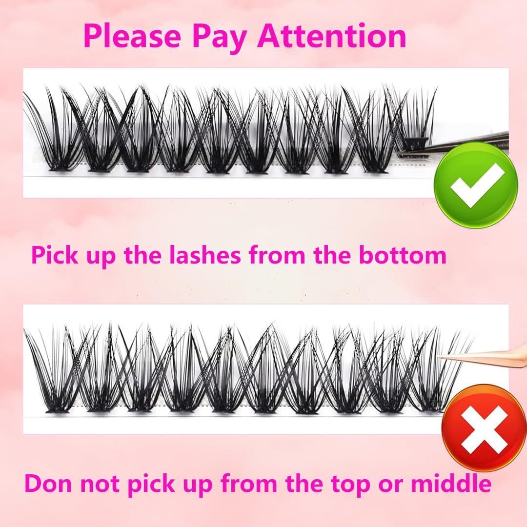 Charmily soft band lashes provide comfortable wear with natural appearance