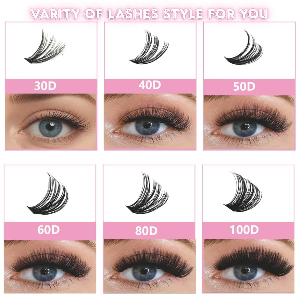 Charmily travel-friendly lash kit ideal for on-the-go styling