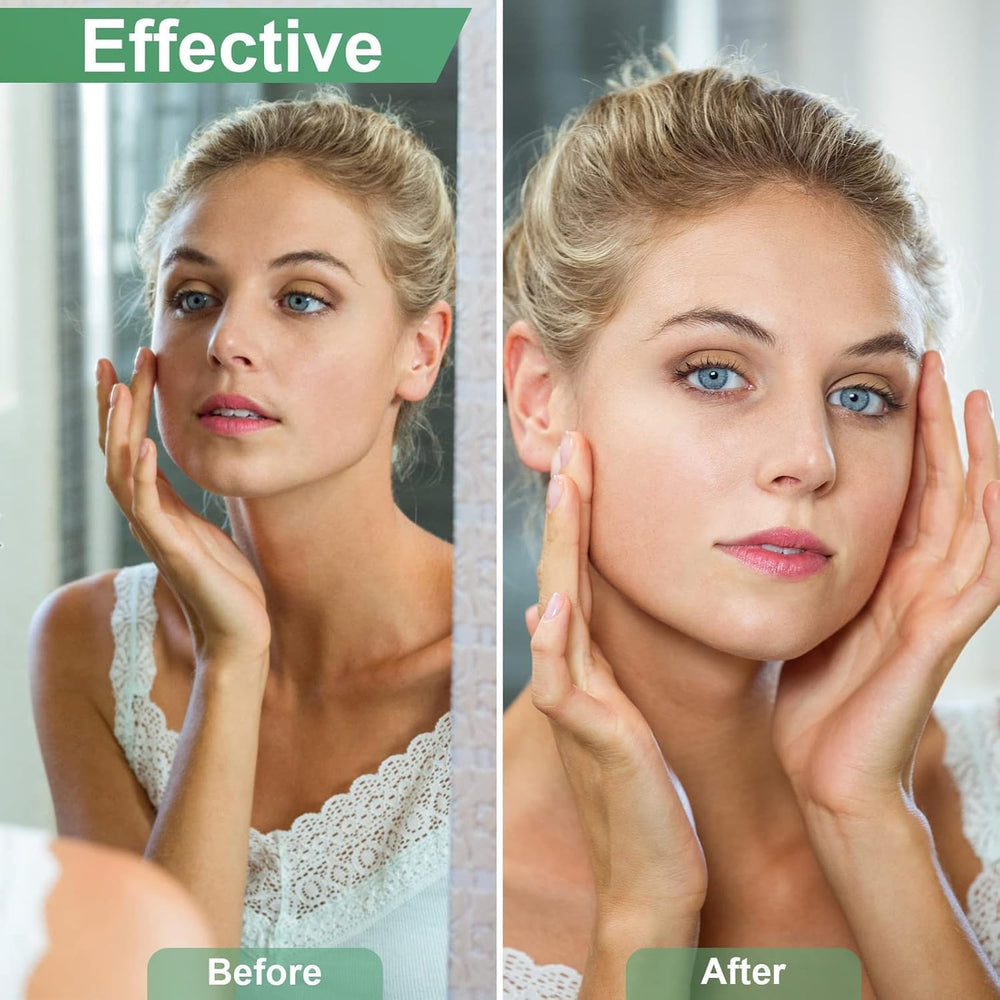 Charmonic wax strips eyebrow removal image suggesting quick brow shaping