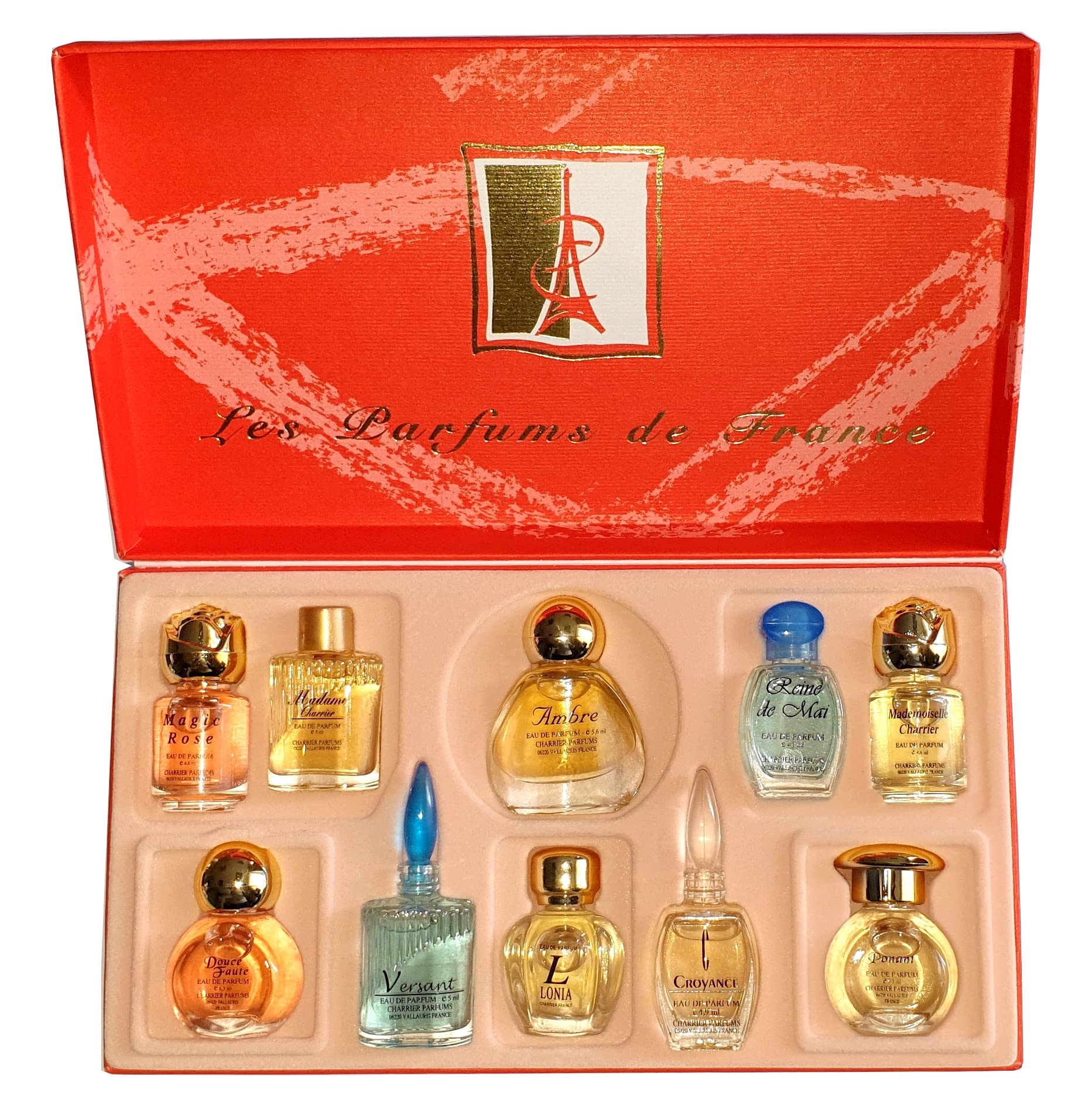 Charrier Parfums gift box cover—perfect gift and scent discovery starter