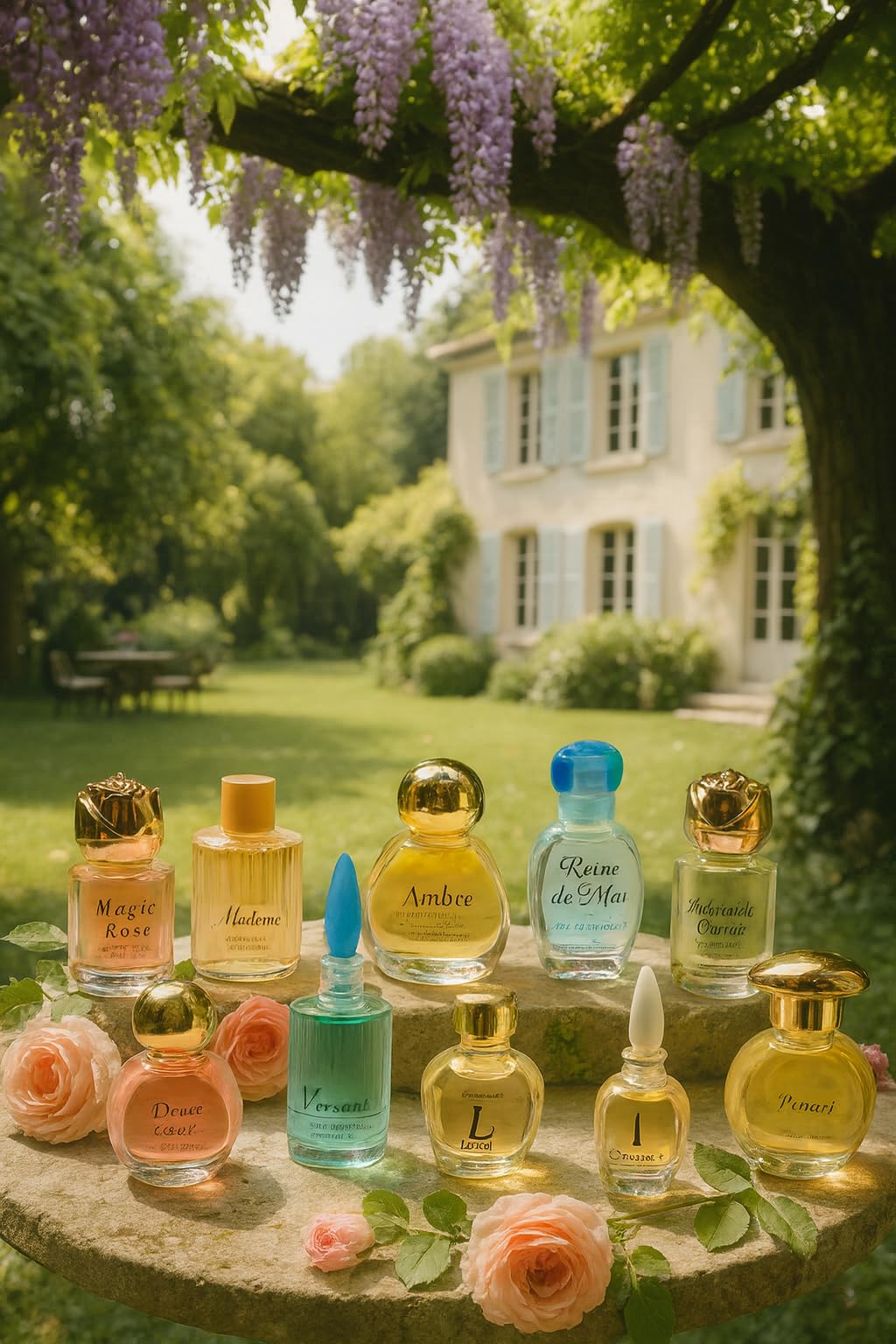 Charrier Parfums Reine de Mai miniature bottle—daily fragrance exploration