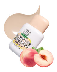 CHASIN' RABBITS All About Glow Cover Cream tube swatch showing radiant, even-toned glow.