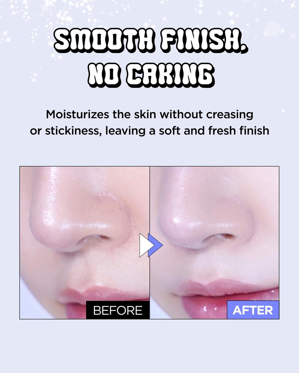 CHASIN' RABBITS All About Glow application on hand demonstrates lightweight base