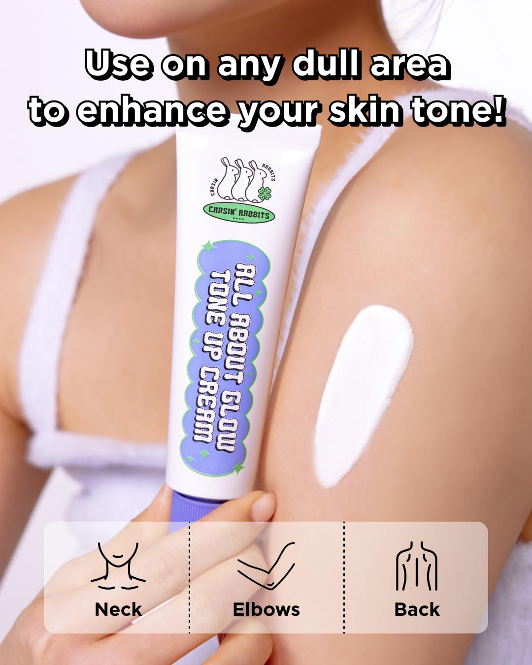 CHASIN' RABBITS All About Glow natural-look skin after base