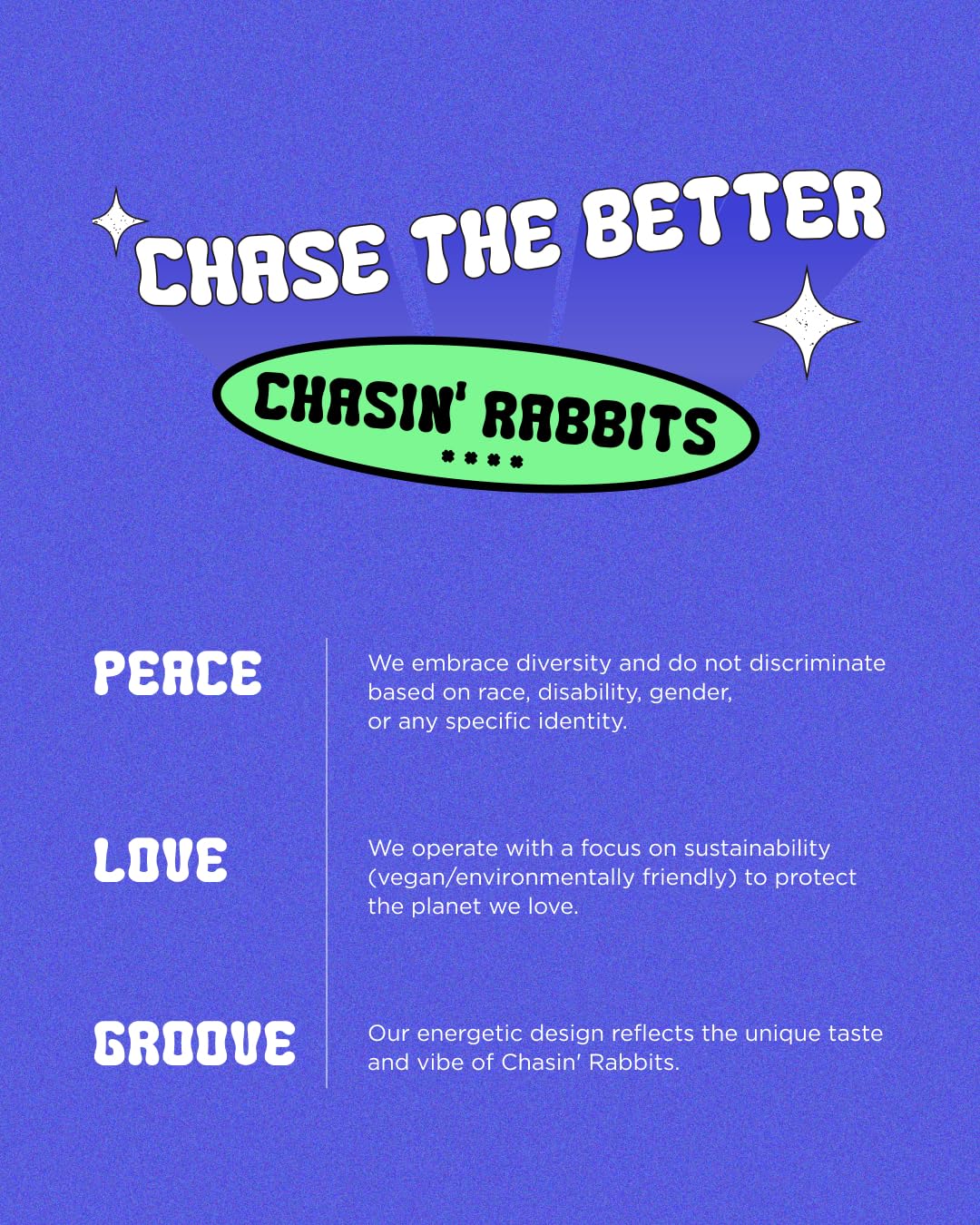 CHASIN' RABBITS All About Glow vegan formula label signals clean beauty