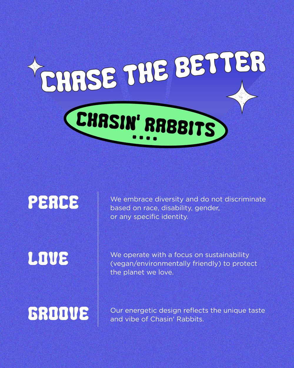 CHASIN' RABBITS All About Glow vegan formula label signals clean beauty