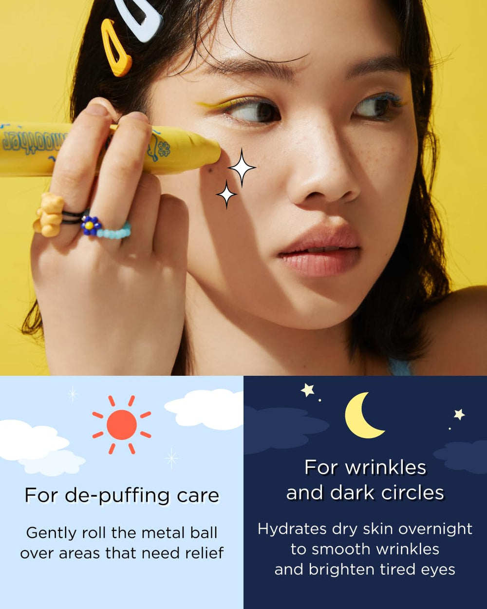 CHASIN' RABBITS Face massage using smoothing roller for hydration